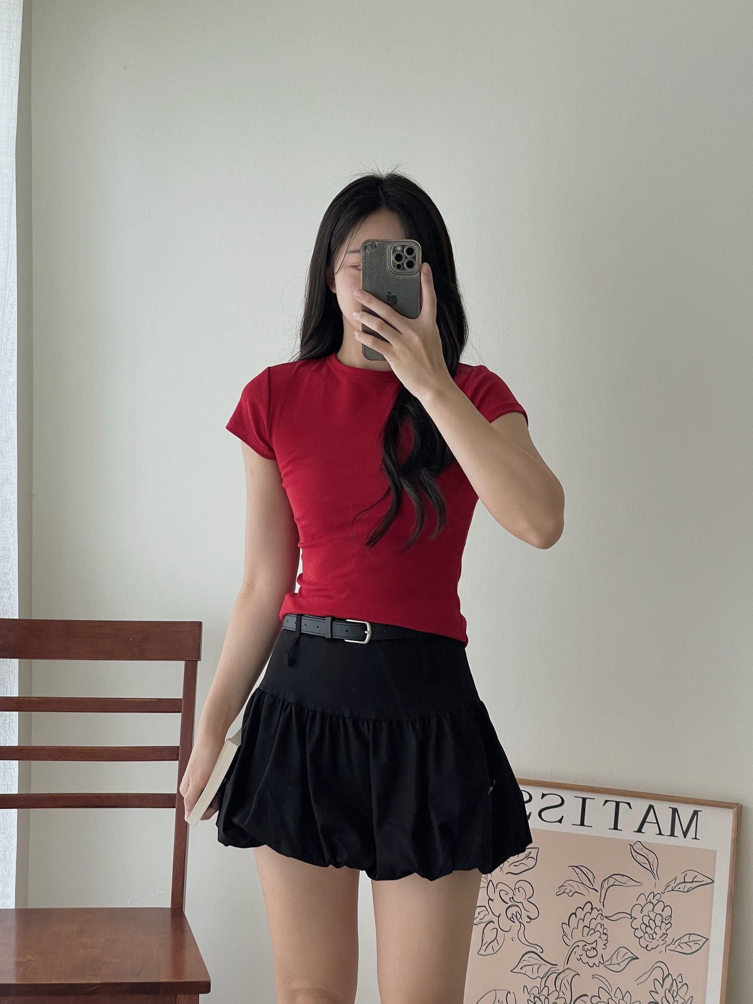Tulip Puff Skirt / 遮胯花苞短裙