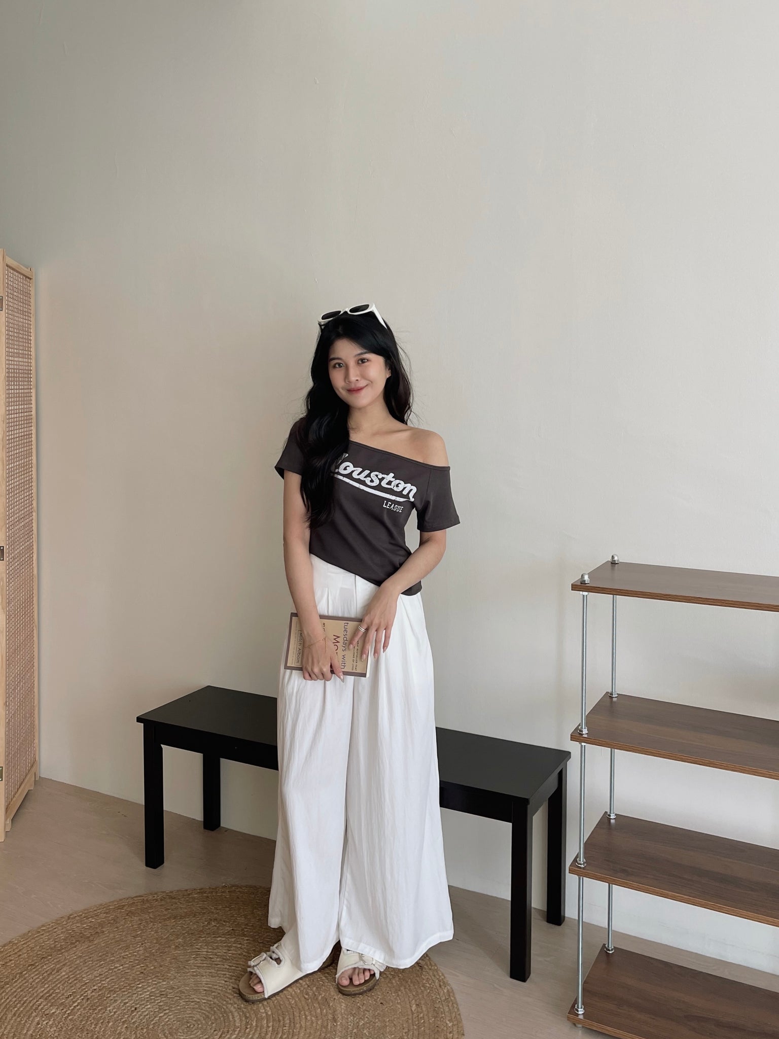 High Rise Relaxed Pants / 松弛感高腰小个子阔腿拖地裤