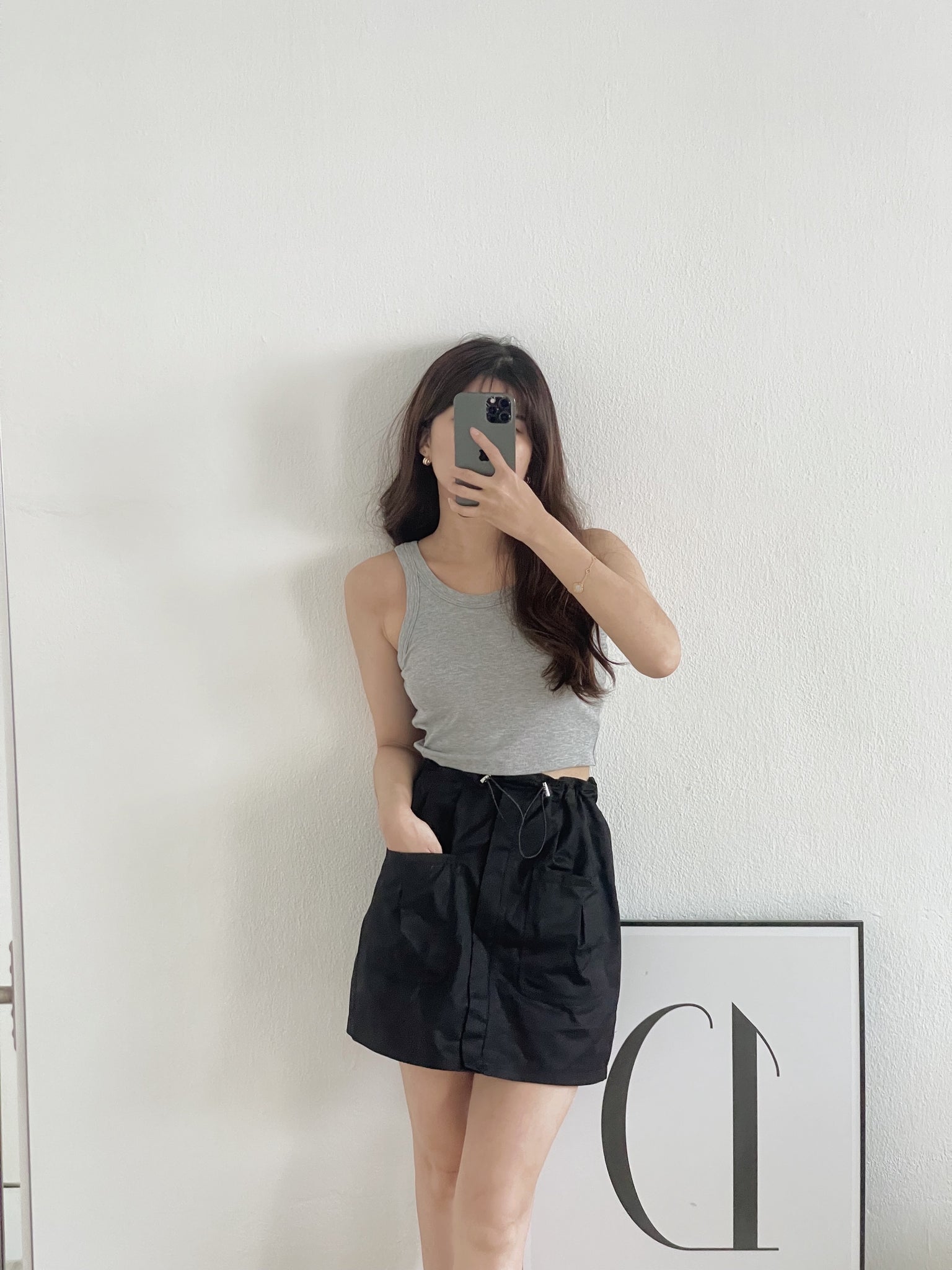 Comfy Padded Tank Top / 舒适一体式胸垫背心