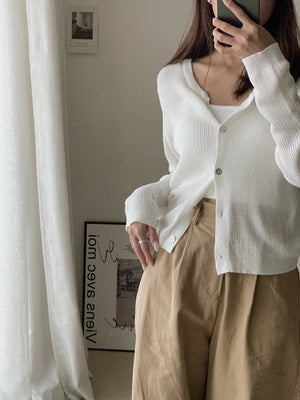 Polly Knitted Cardigan / 遮肉针织防晒开衫
