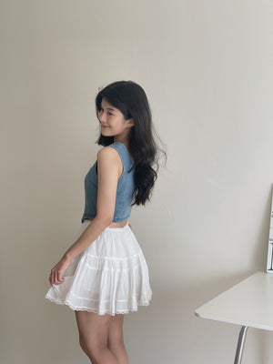 Lace Tutu Skirt / 蕾丝花边甜美短裙