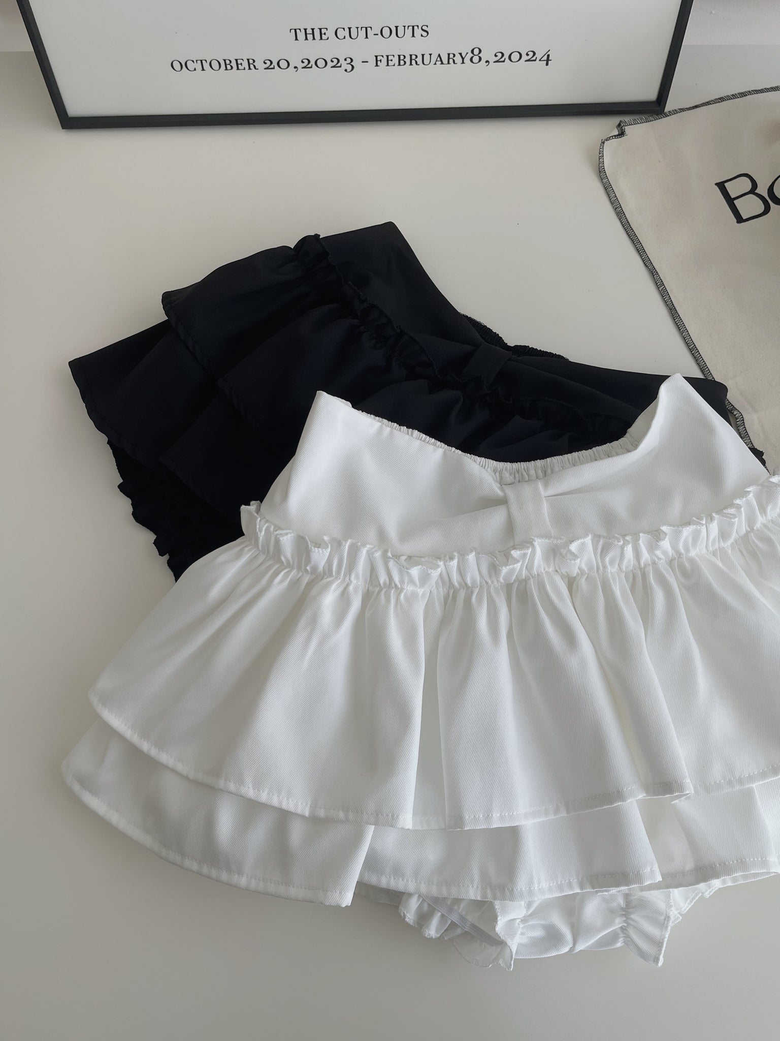 Ballet Layered Mini Skirt / 蛋糕芭蕾迷你短裙