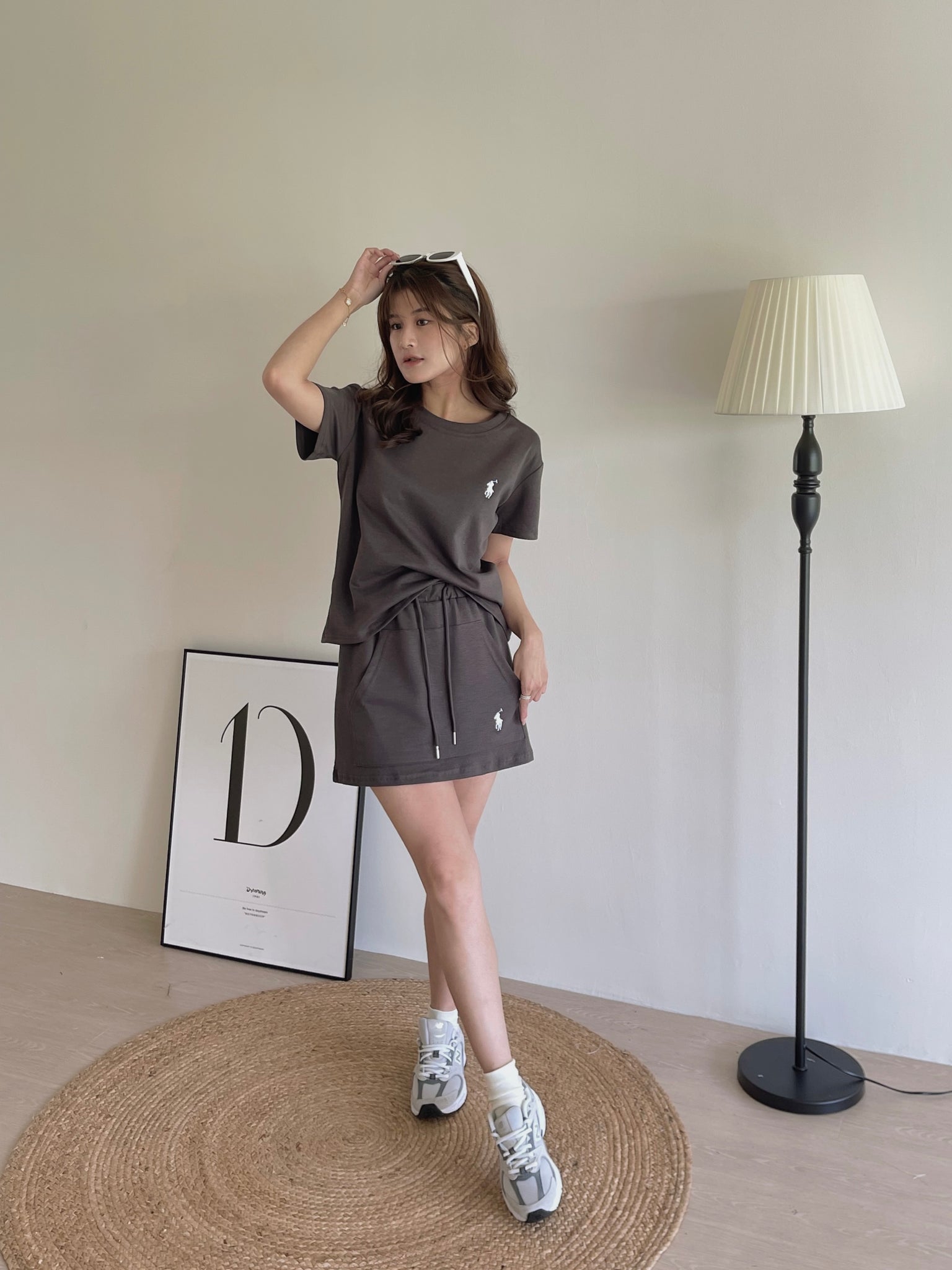Logo Tee Casual Set / 休闲T恤套装