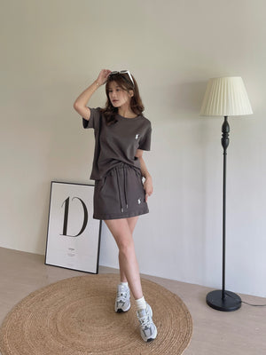 Logo Tee Casual Set / 休闲T恤套装