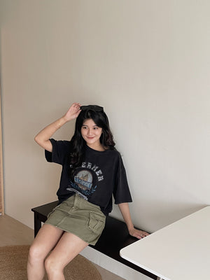Stylish Western Loose Tee / 帅气欧美风宽松T恤