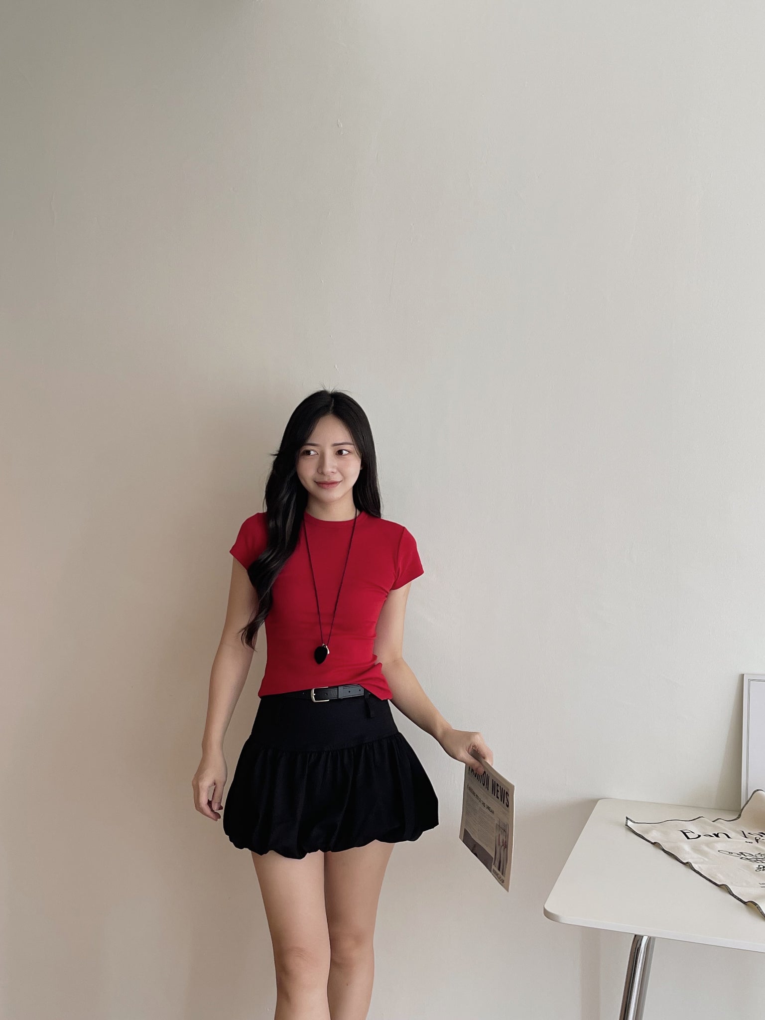 Tulip Puff Skirt / 遮胯花苞短裙