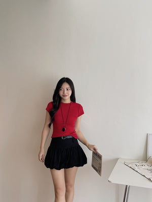 Tulip Puff Skirt / 遮胯花苞短裙