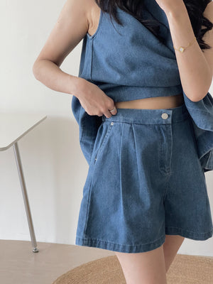 Casual Denim Set / 休闲宽松牛仔套装