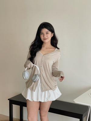 Lyocell Soft Cardigan / 巨柔软冰凉轻薄开衫