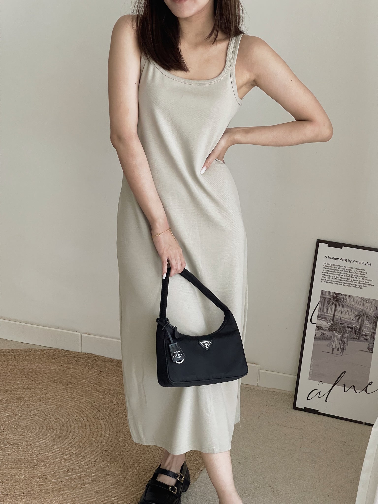 Plain Long Dress / 净色简约长裙