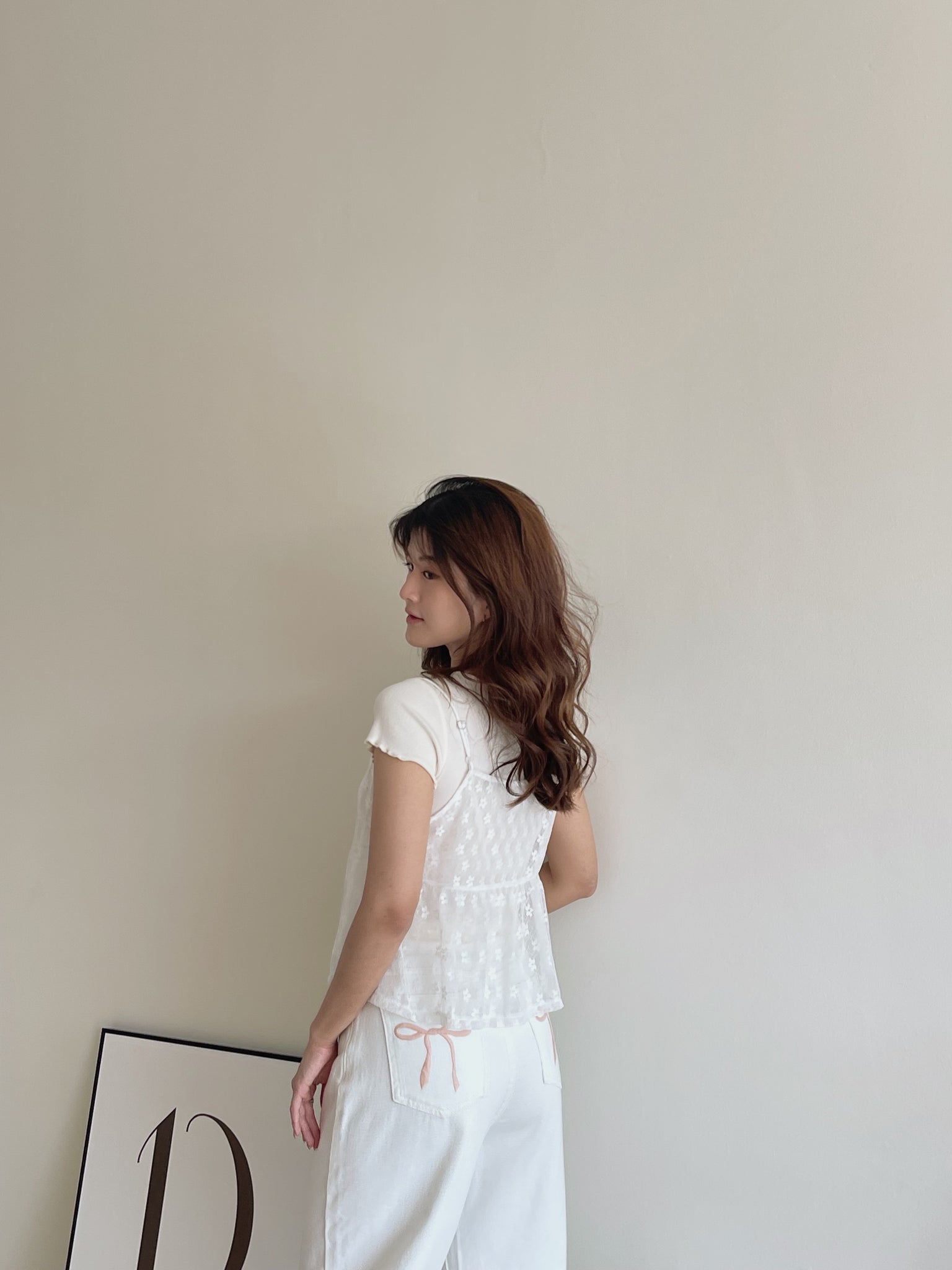 Anne Two Pieces Top  / 甜美叠穿两件套
