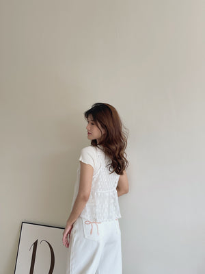 Anne Two Pieces Top  / 甜美叠穿两件套