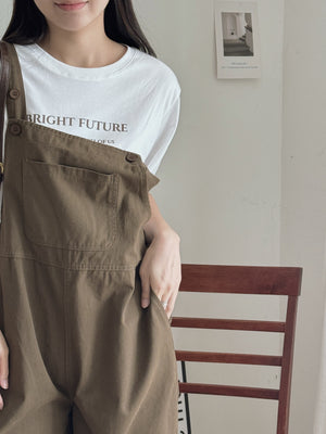 Simple Letters Tee / 简约字母T恤