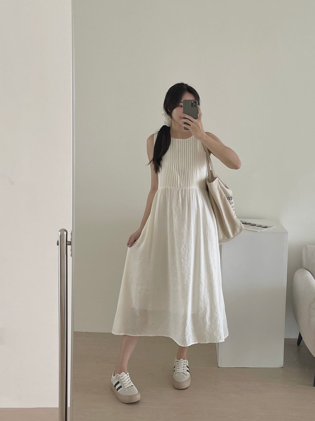 Sweety Muji Dress / 温婉甜心宽松连衣裙