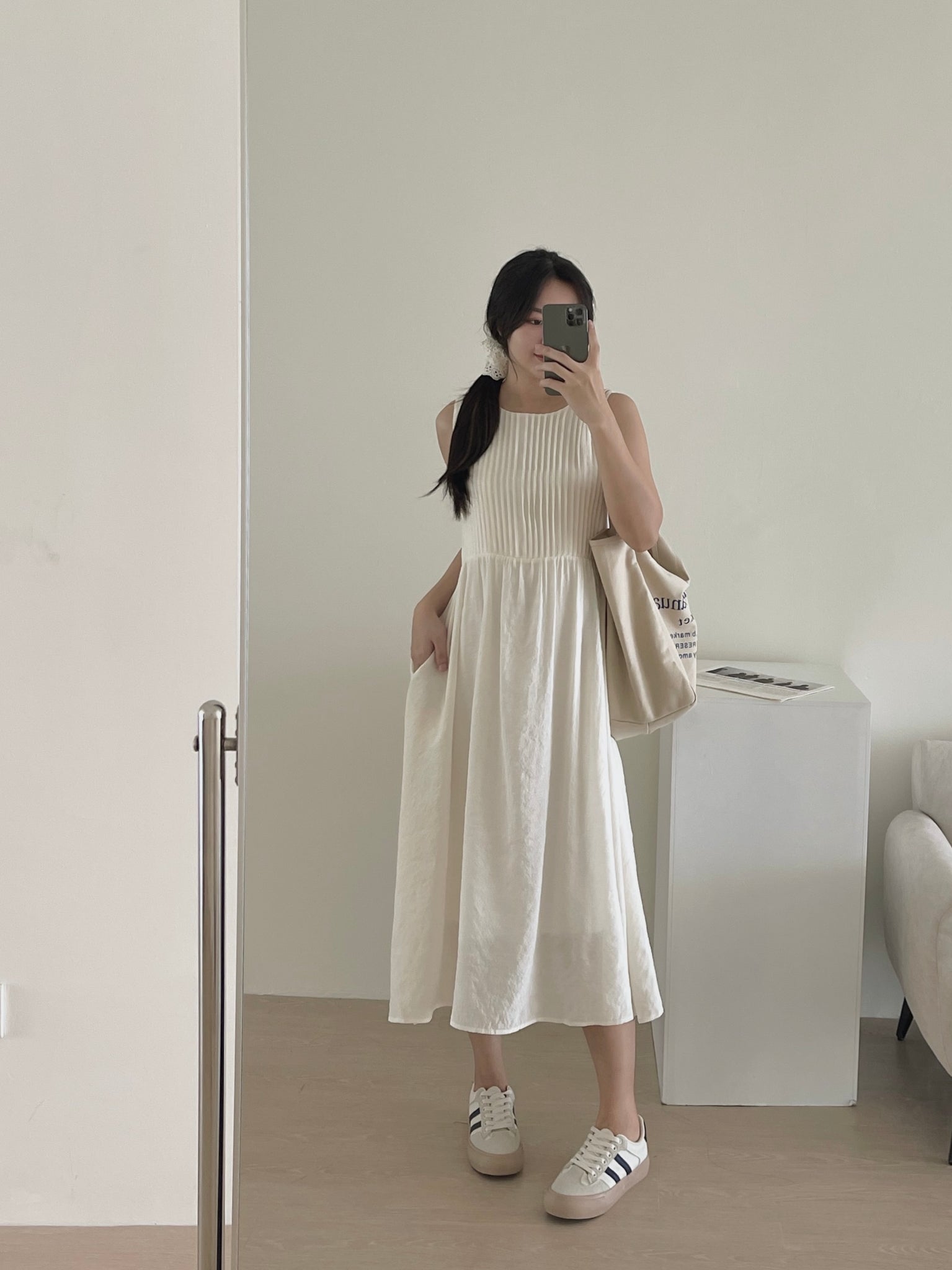Sweety Muji Dress / 温婉甜心宽松连衣裙