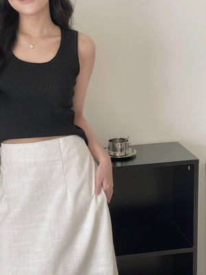 Comfy Tank Top / 遮副乳针织背心