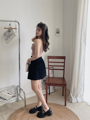 Joelle Suede Skirt / 灯芯绒A字裙子
