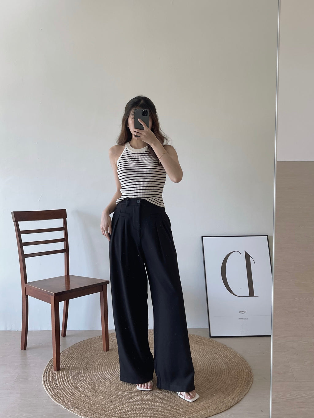 Tasha Smooth Suit Trousers / 垂顺长腿西装裤