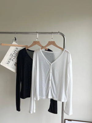 Classic Thin Cardigan / 夏日必备遮肉防晒衫
