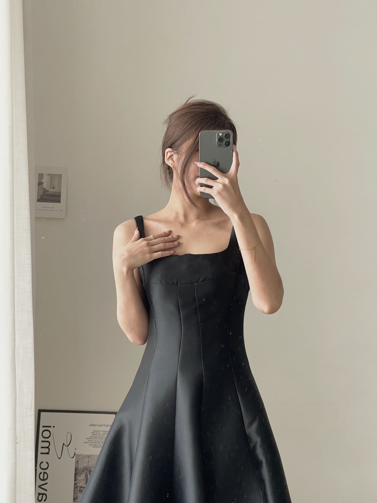 Hepburn Classy Dress / 赫本风收腰显瘦连
