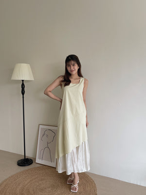 [Minor Defect] Organza Flare Dress / 气质不规则裙摆长裙