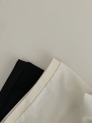 Badge Stripes Oversized Tee / 美式徽章条纹宽松T恤