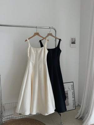 Hepburn Classy Dress / 赫本风收腰显瘦连