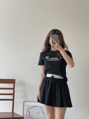 Graphic Printed Girl Sets / 蝴蝶结少女风套装