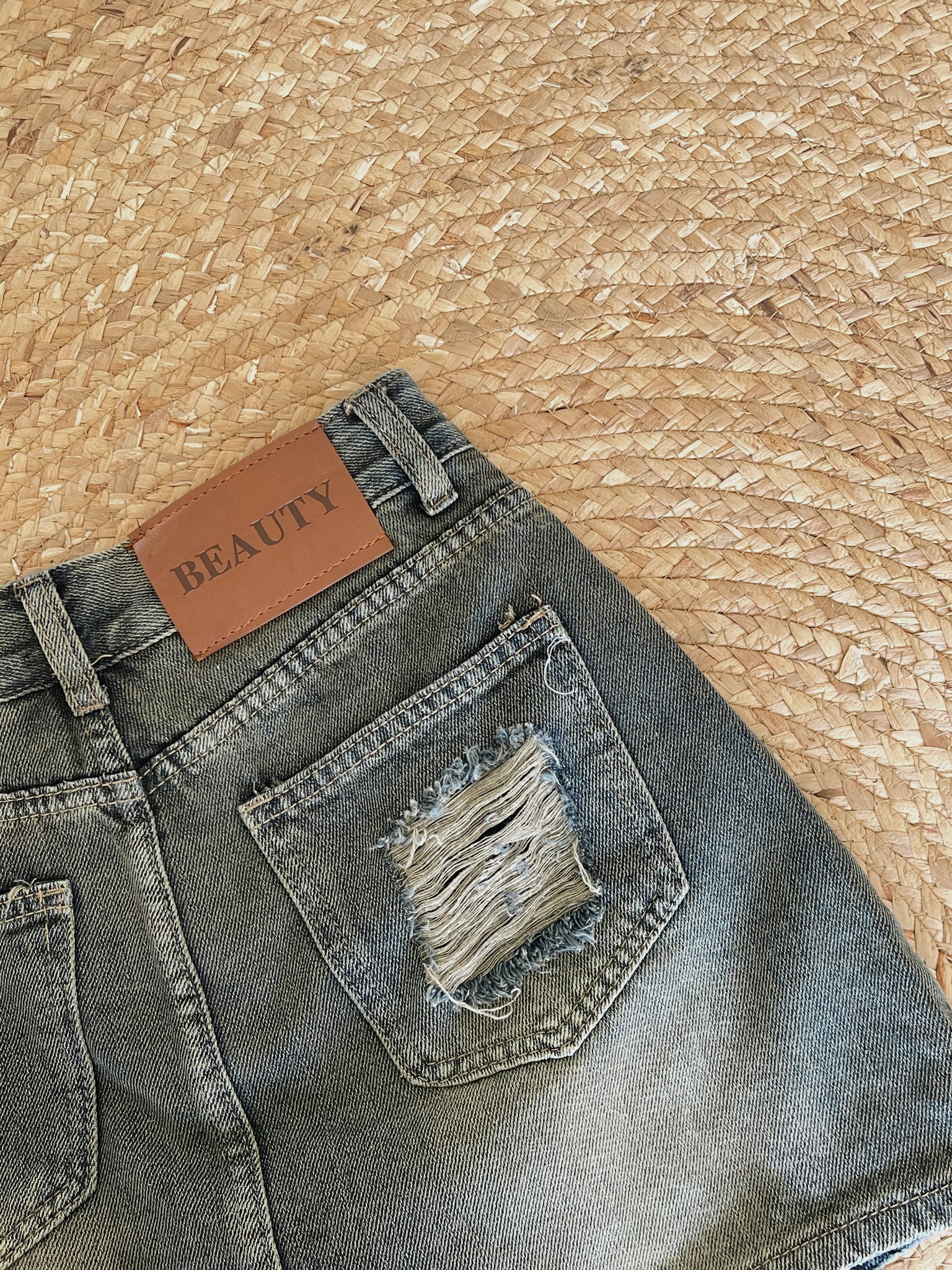 Tyler Vintage Skirt / 丹宁复古短裙