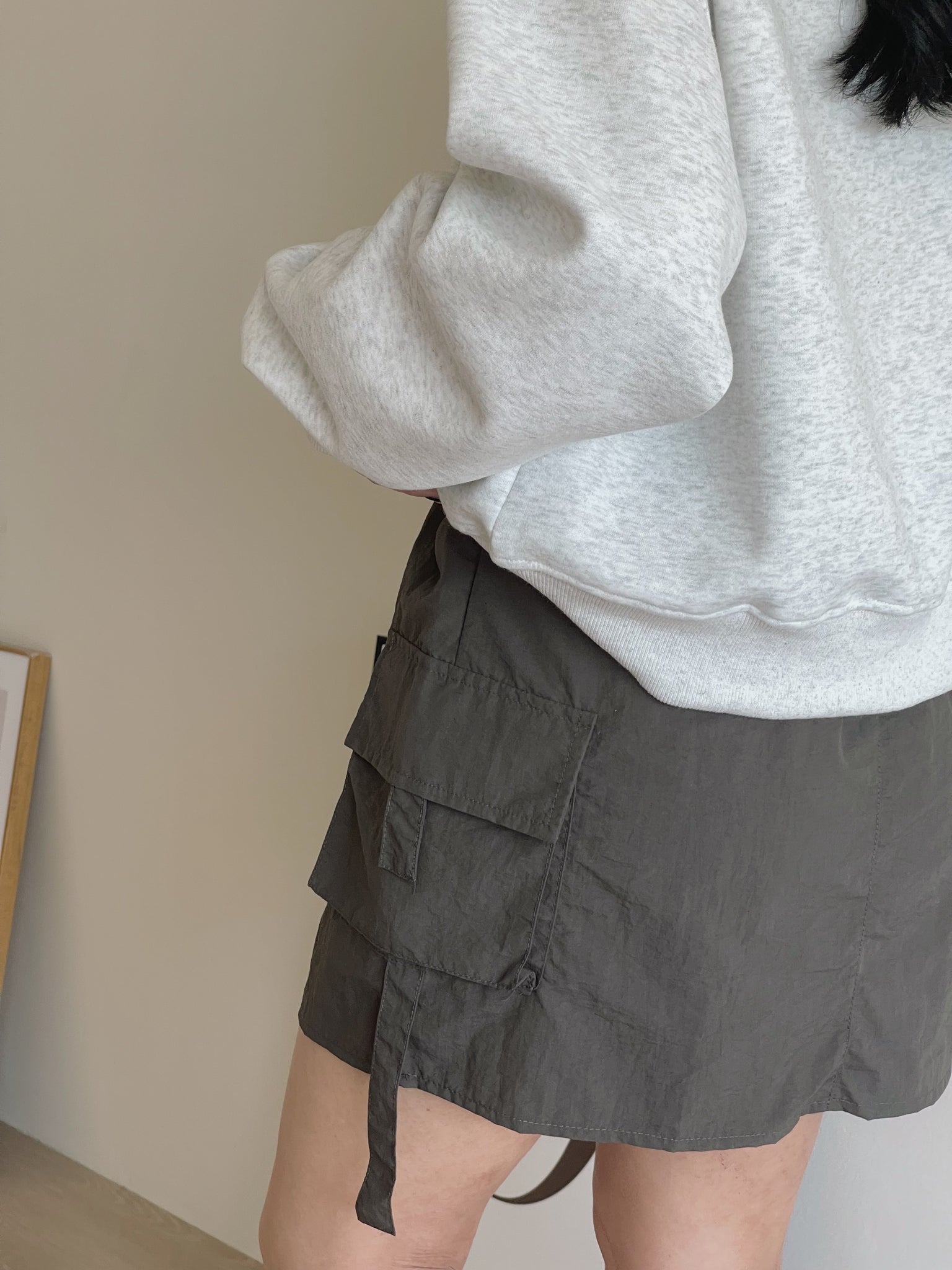 Cargo Short Skirts / 美式工装A字短裙