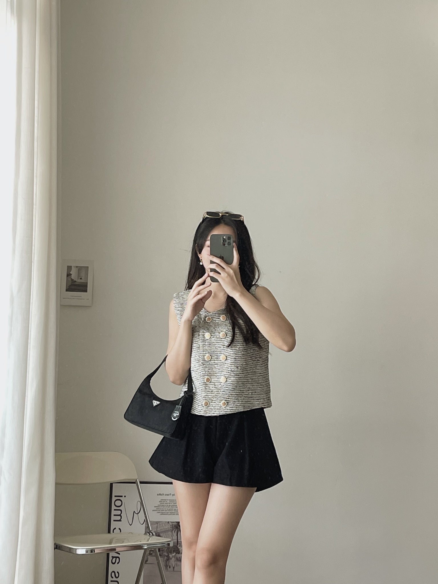 Aurie Bloomer Pants / 粗呢显腿瘦花苞裤