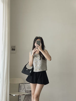 Aurie Bloomer Pants / 粗呢显腿瘦花苞裤