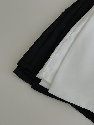 Refined Suit Skort / 简约前后帘西装裤裙