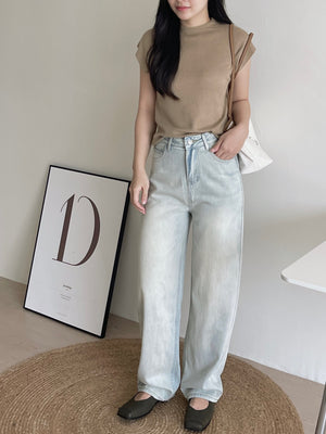 Extra Long Light Washed Jeans / 加长版浅牛仔长裤
