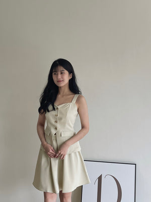 Isabelle Button Up Set / 知性优雅排扣套装