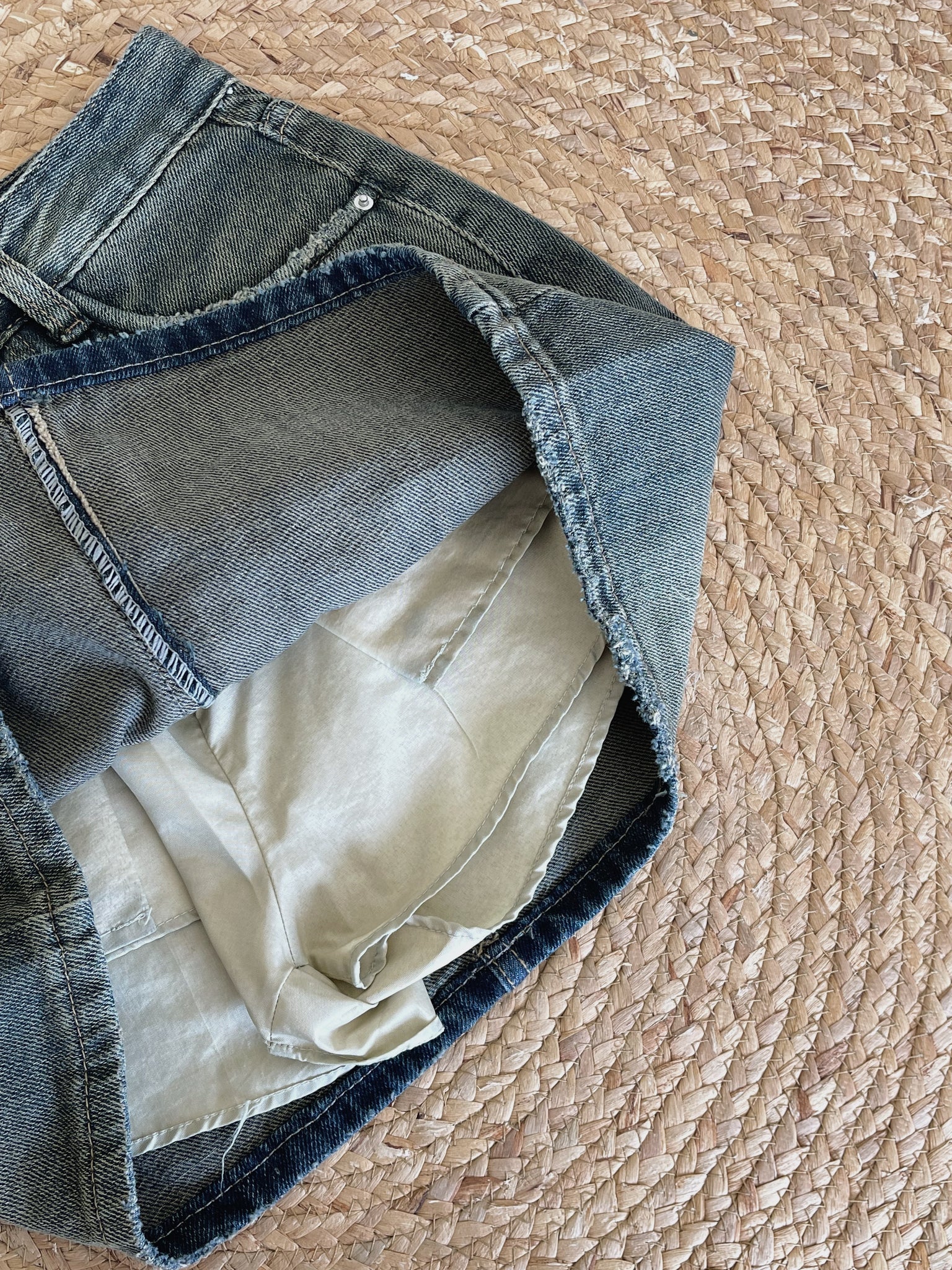 Tyler Vintage Skirt / 丹宁复古短裙
