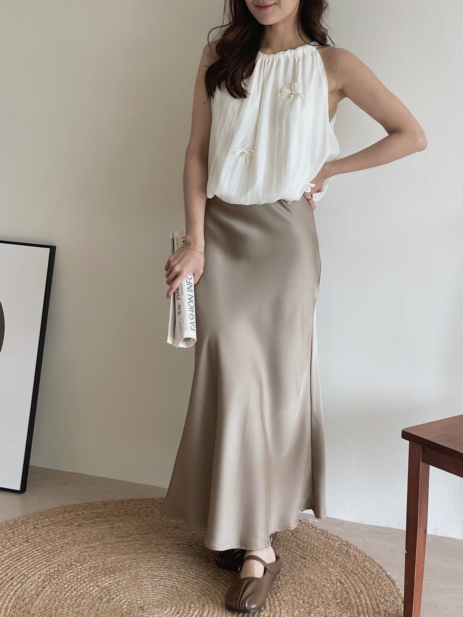 Satin Mermaid Skirt / 高级感缎面鱼尾裙