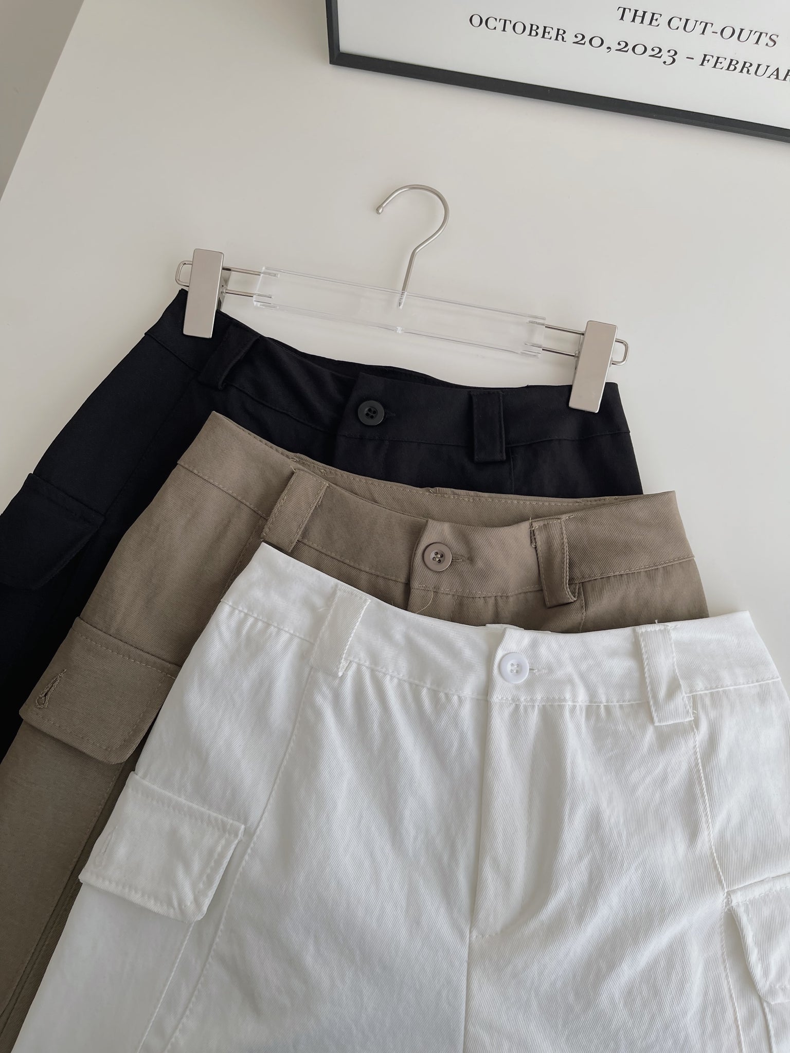 Stylish Baggy Cargo Pants / 帅气个性阔腿长裤