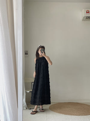 Ruffles Layered Dress / 度假风木耳边长裙