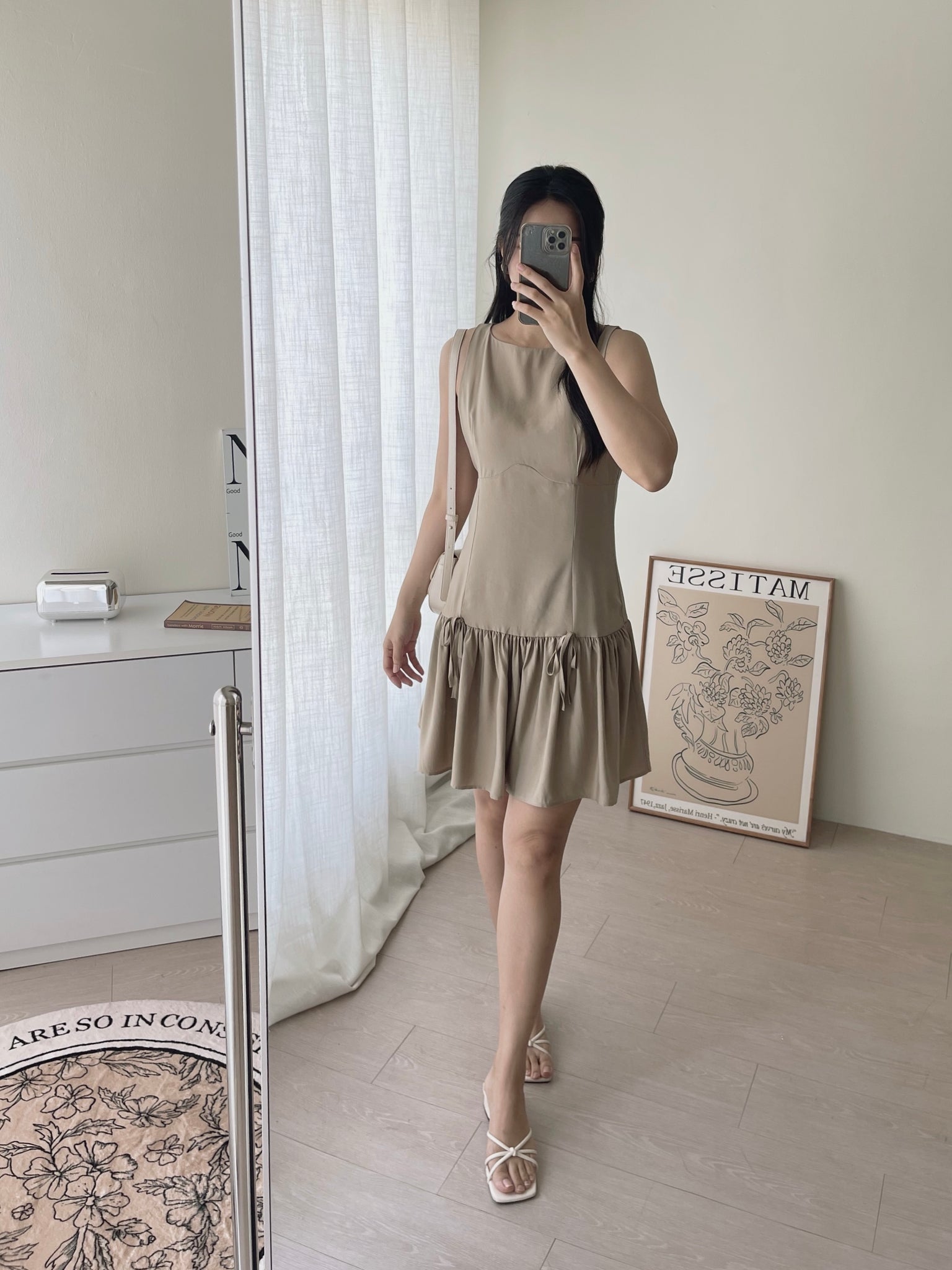 Celine Mini Bow Dress / 气质小蝴蝶结连衣裙