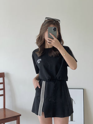 Sporty Skort Set / 盐系运动风裤裙套装