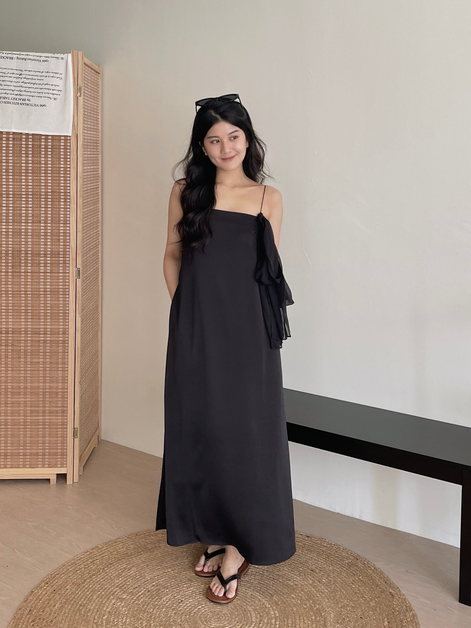 Lumiere Sash Tie Dress / 飘带高级感气质连身裙