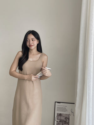 Plain Long Dress / 净色简约长裙