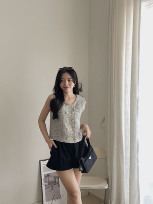 Aurie Bloomer Pants / 粗呢显腿瘦花苞裤