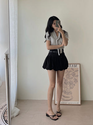 Mochi Tie Tee / 糯叽叽领带针织