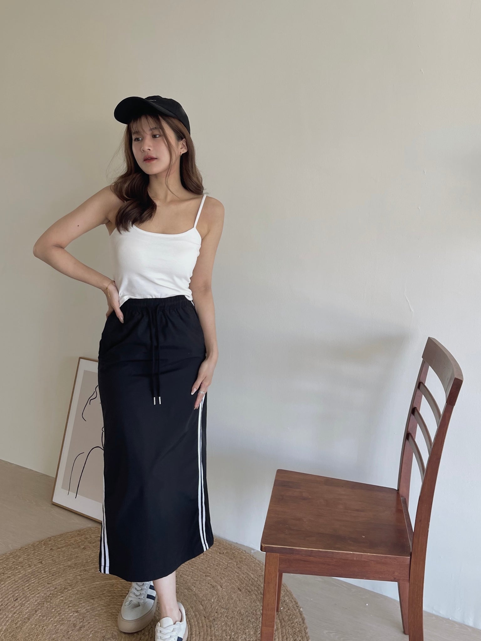 Sporty Midi Skirt / 美式速干运动半身裙