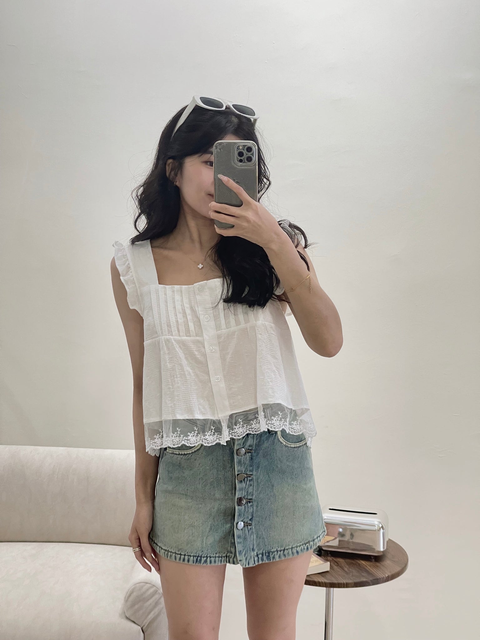 Sweet Lace Short Top