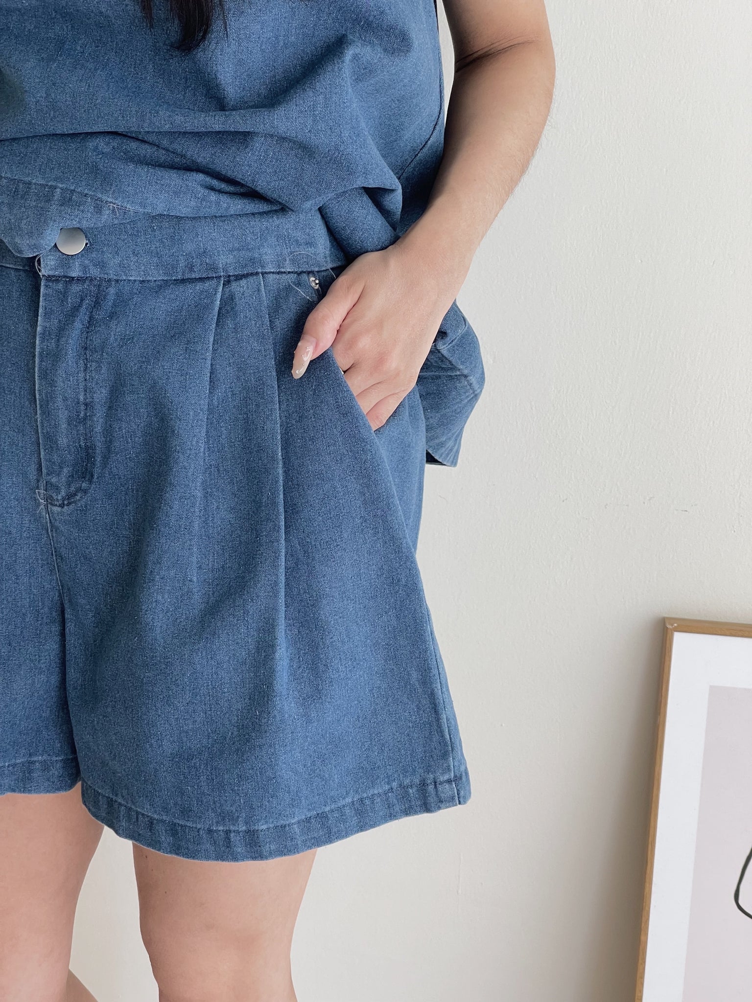 Casual Denim Set / 休闲宽松牛仔套装