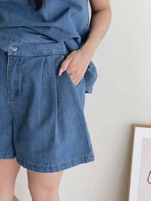 Casual Denim Set / 休闲宽松牛仔套装