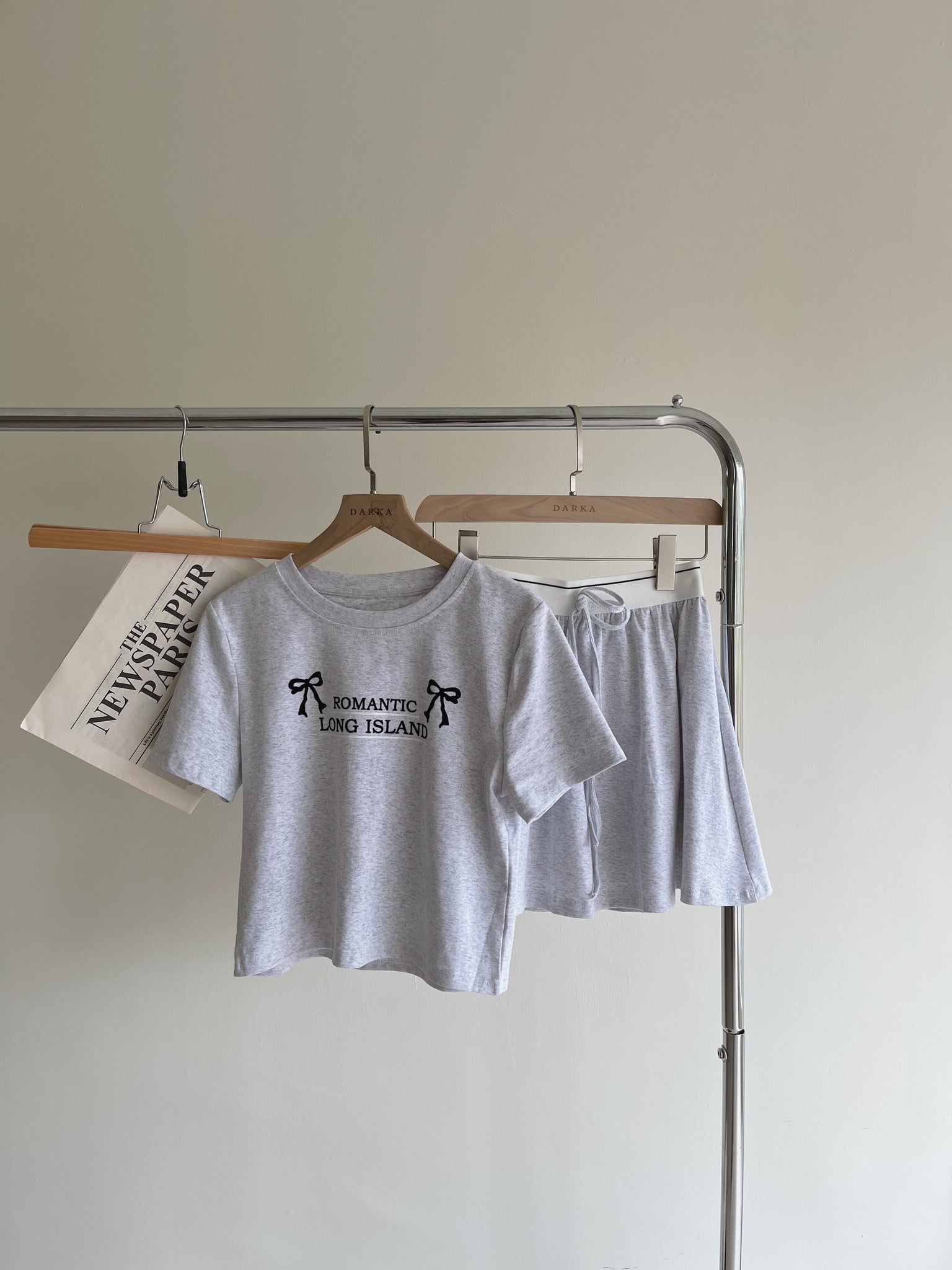 Graphic Printed Girl Sets / 蝴蝶结少女风套装